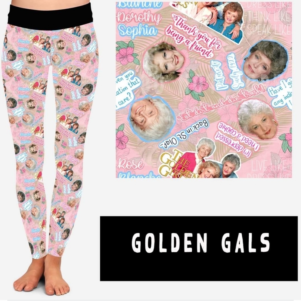 Golden girl leggings